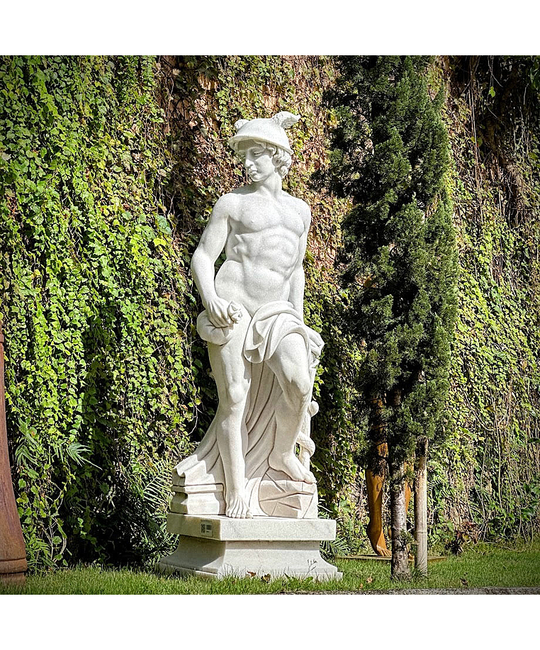 imagem do produto Escultura Mercúrio 175cm EMP445 Velocidade e Elegância Clássica