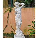 imagem do produto Escultura Mulher com Rosa 160cm - EMP466