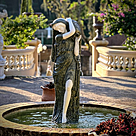 imagem do produto Escultura Ninfa Nereide em Mármore 160cm - FMP239 Destaque no Jardim