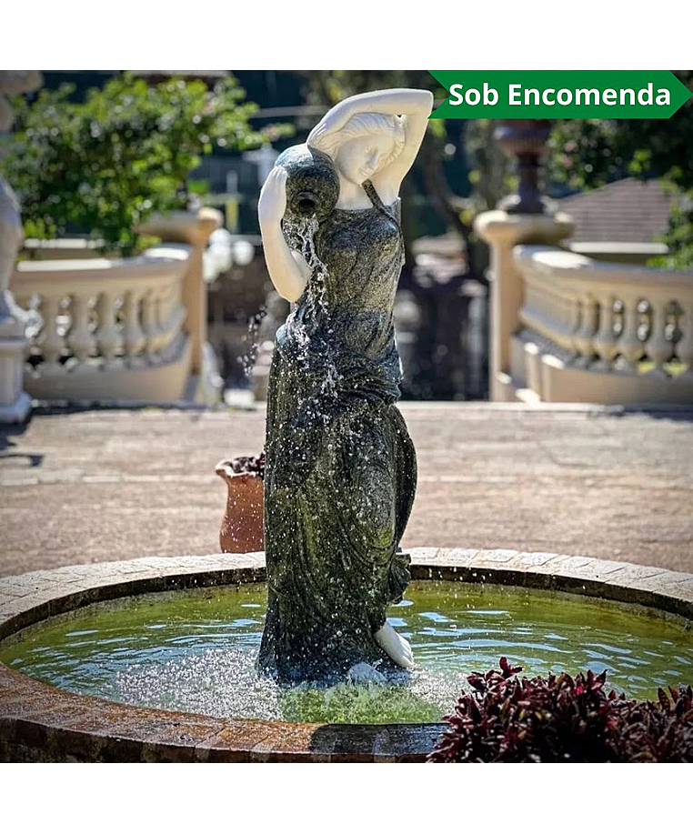 imagem do produto Escultura Ninfa Nereide III 160cm - FMP241