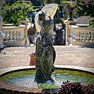 imagem do produto Escultura Ninfa Nereide III em Mármore 160cm - FMP241 Elegância Clássica para Projetos de 