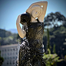 imagem do produto Escultura Ninfa Nereide III em Mármore 160cm - FMP241 Elegância Clássica para Projetos de 