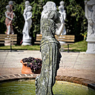 imagem do produto Escultura Ninfa Nereide III em Mármore 160cm - FMP241 Elegância Clássica para Projetos de 