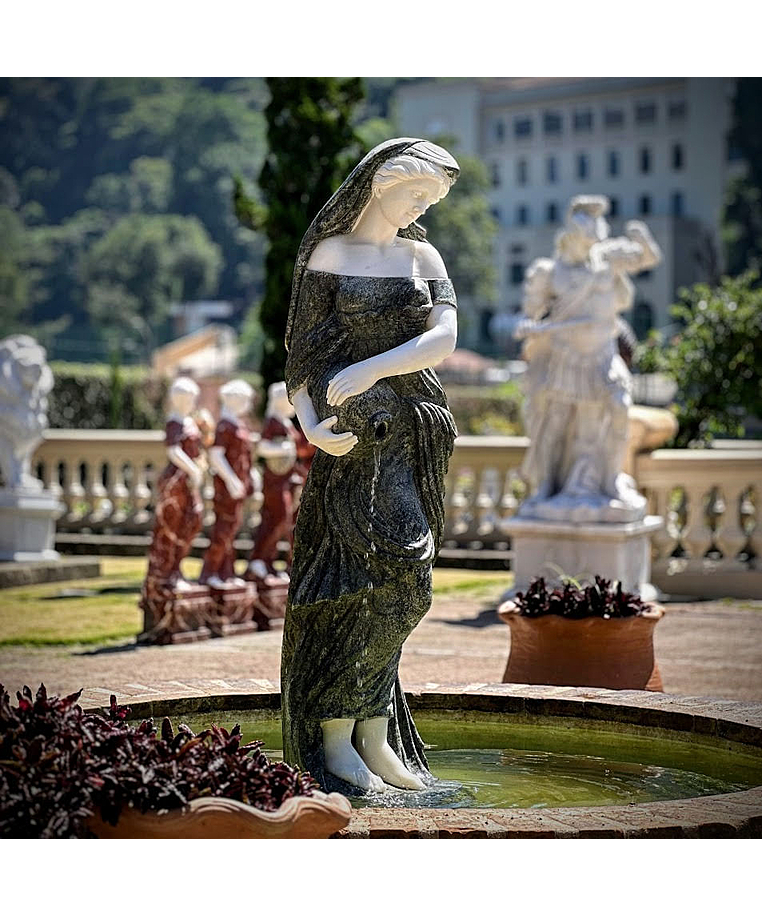 imagem do produto Escultura Ninfa Nereide IV 160cm - FMP242