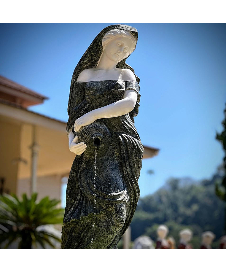imagem do produto Escultura Ninfa Nereide IV 160cm - FMP242