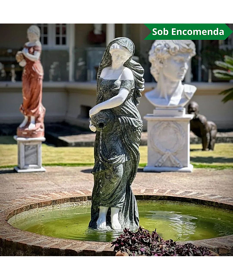 imagem do produto Escultura Ninfa Nereide IV 160cm - FMP242