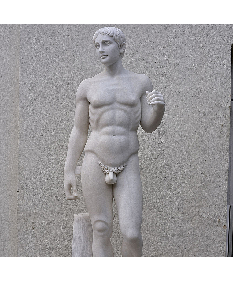 imagem do produto Escultura o Doriforo 160cm - EMP481 Clássico Grego de Força e Harmonia