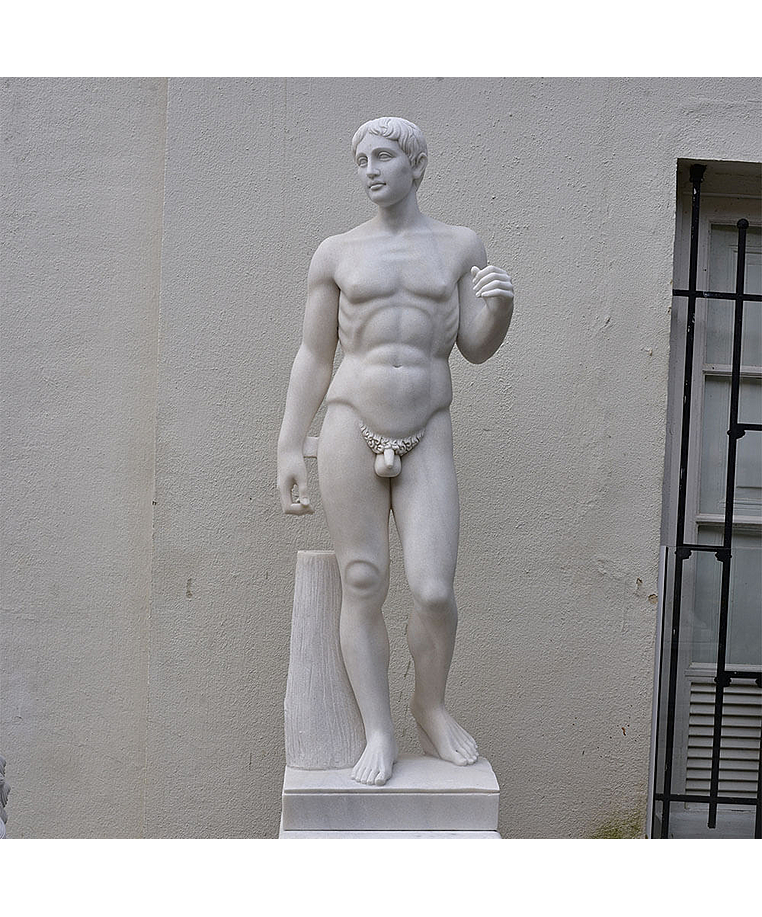 imagem do produto Escultura o Doriforo 160cm - EMP481 Clássico Grego de Força e Harmonia