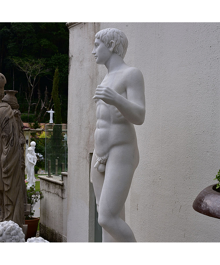 imagem do produto Escultura o Doriforo 160cm - EMP481 Clássico Grego de Força e Harmonia