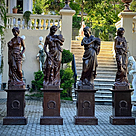 imagem do produto Escultura Primavera de Ferro Fundido 170cm - EF385 Elegância Clássica