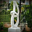 imagem do produto Escultura Sinfonia do Mármore Branco 160cm - EMP732 Destaque Escultural para Paisagismo