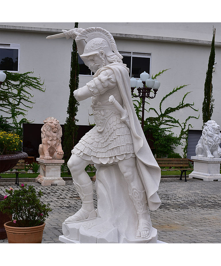 imagem do produto Escultura Soldado Romano 250cm  - EMP500 Grandeza Clássica