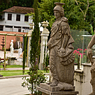 imagem do produto Escultura Soldado Romano com Escudo 230cm EMP427 Força e Honra Imperial
