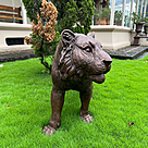 imagem do produto Escultura Tigre em Bronze 190cm - VRBZ349 Imponência e Realismo