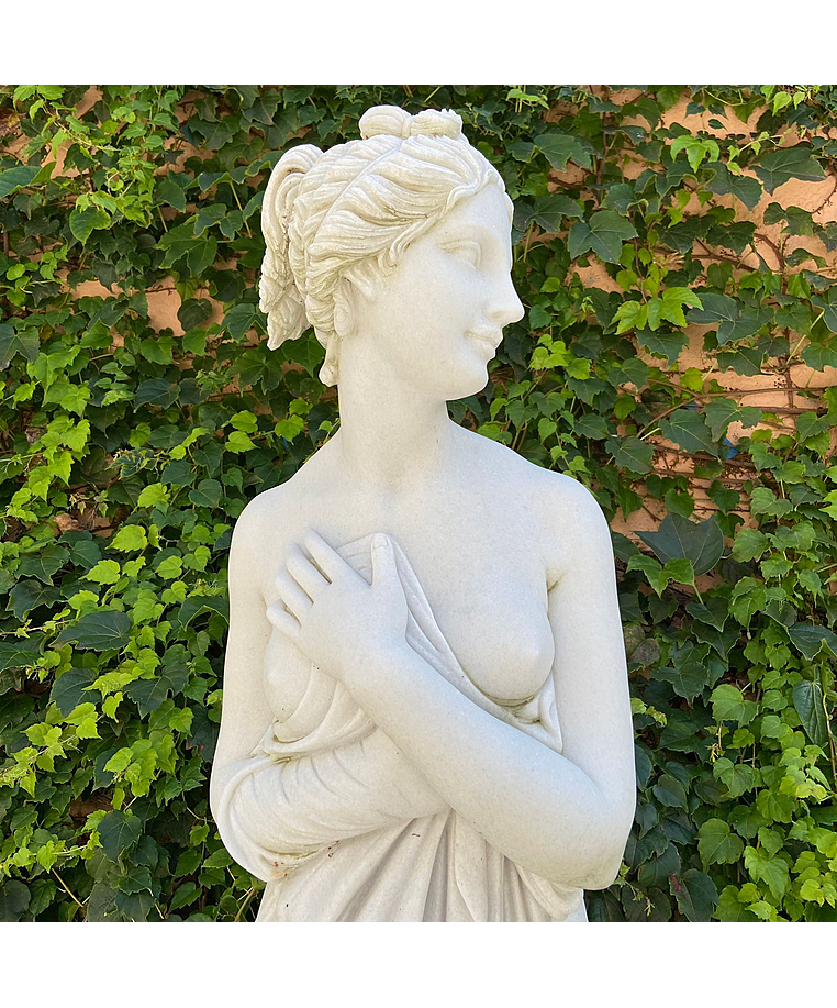 imagem do produto Escultura Vênus Italica em Mármore 154cm - EMP487 Presença Marcante no Paisagismo
