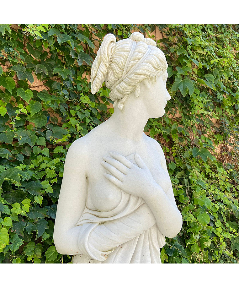 imagem do produto Escultura Vênus Italica em Mármore 154cm - EMP487 Presença Marcante no Paisagismo