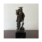 imagem do produto Escultura Viking em Bronze 48cm EBZ586 Força e Tradição Nórdica