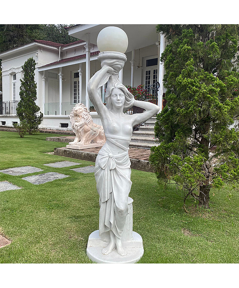 imagem do produto Estatua para Jardim Cauria Lumin�ria 123cm - EML024