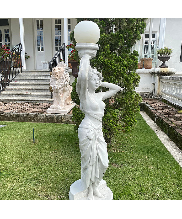 imagem do produto Estatua para Jardim Cauria Lumin�ria 123cm - EML024