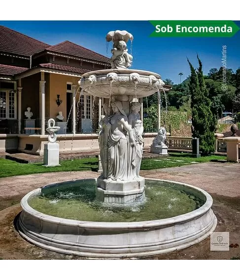 imagem de Fontana Royale M�rmore Branco 320cm - FMP362