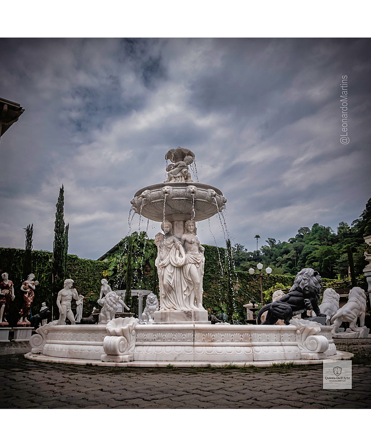imagem do produto Fontana Royale M�rmore Branco 320cm - FMP362