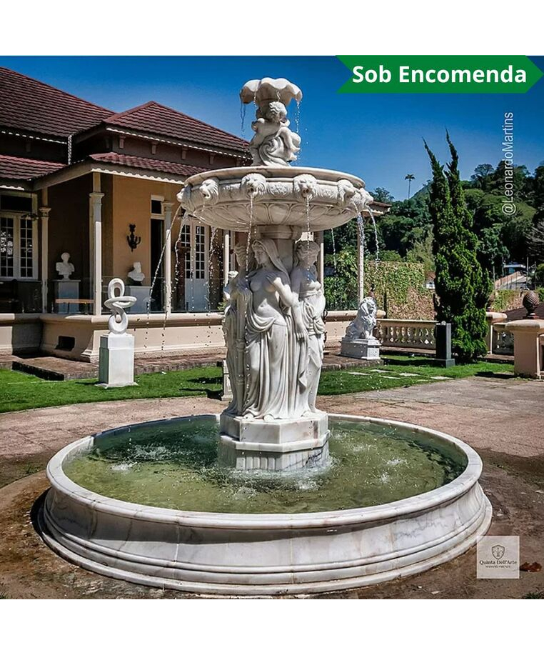 imagem do produto Fontana Royale M�rmore Branco 320cm - FMP362