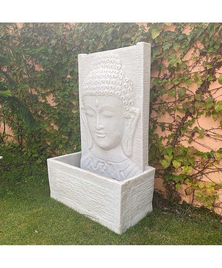 imagem do produto Fonte a Face do Buda 100cm - FML159 Serenidade e Sofisticação para Jardins