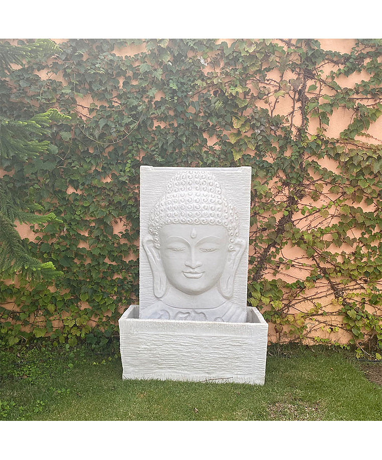 imagem do produto Fonte a Face do Buda 100cm - FML159 Serenidade e Sofisticação para Jardins