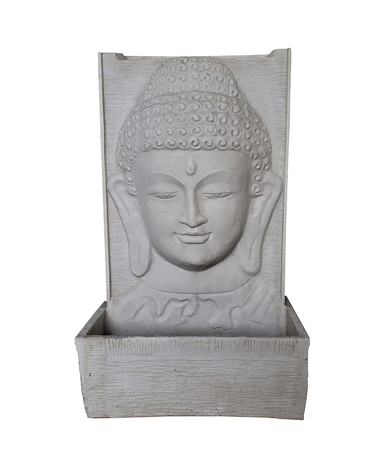 imagem do produto Fonte a Face do Buda 100cm - FML159 Serenidade e Sofisticação para Jardins