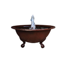imagem do produto Fonte Bacião Moderno em Ferro Fundido 45cm - FF155 Design Contemporâneo para Jardins