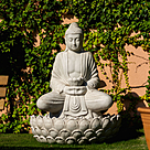 imagem do produto Fonte Buda Flor de Lotus 145cm - FML177