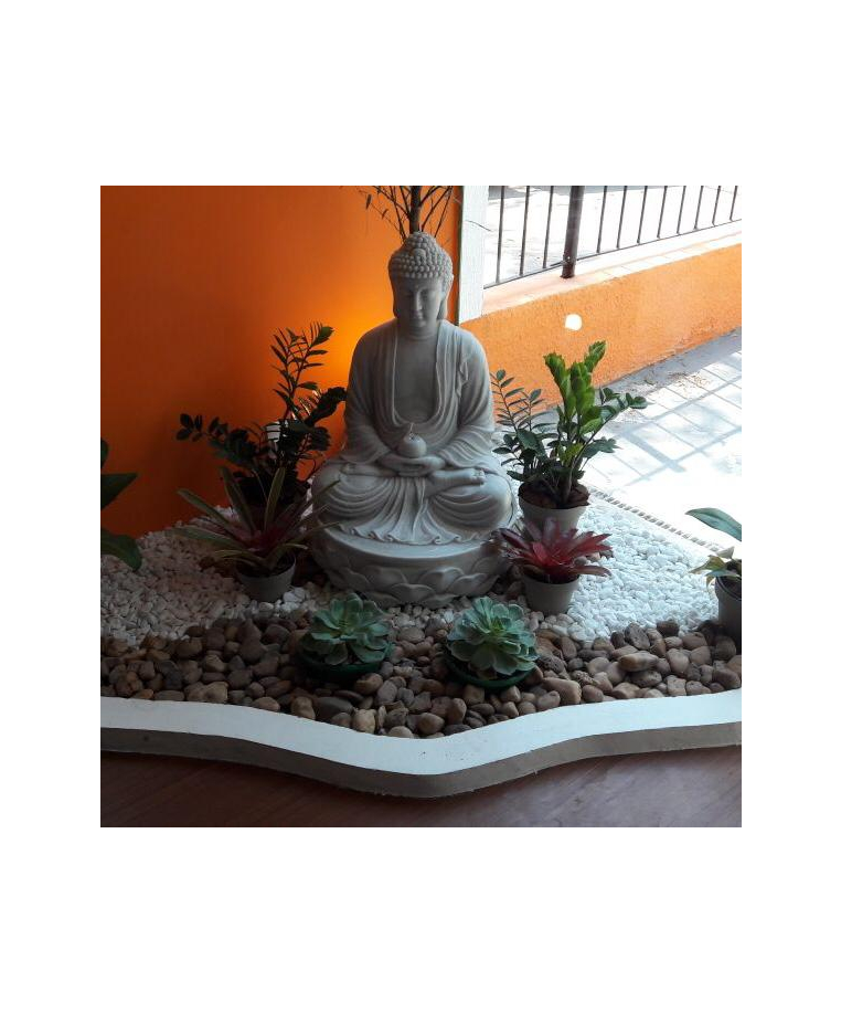 imagem do produto Fonte Buda Flor de Lotus 90cm - FML092