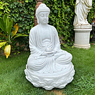 imagem do produto Fonte Buda Flor de Lotus 90cm - FML092