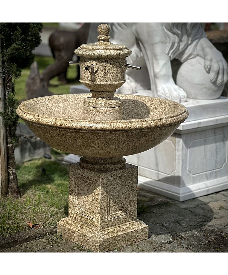 imagem do produto Fonte Chafariz Parisienne em Granito 120cm - FMP366 Quinta DellArte