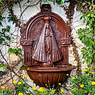 imagem do produto Fonte de Parede N.S de Aparecida em Ferro Fundido 120cm - FF202 Arte Rústica