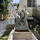 imagem do produto Fonte Decorativa Casal Apaixonado em Marmore 135cm - FMP152