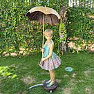 imagem do produto Fonte em Bronze Menina com Sombrinha 168cm - FBZ206