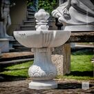 imagem do produto Fonte Lazio Mármore Branco 120cm - FMP398 Elegância para Jardins