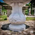 imagem do produto Fonte Lazio Mármore Branco 120cm - FMP398 Elegância para Jardins
