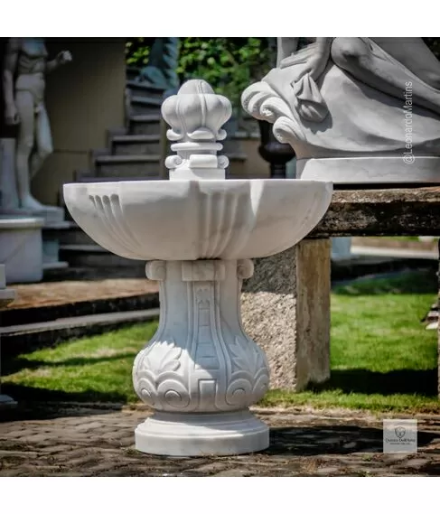 imagem de Fonte Lazio M�rmore Branco 120cm - FMP398
