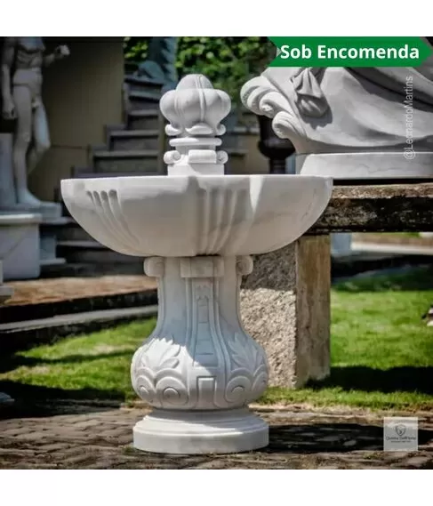 imagem de Fonte Lazio M�rmore Branco 120cm - FMP398