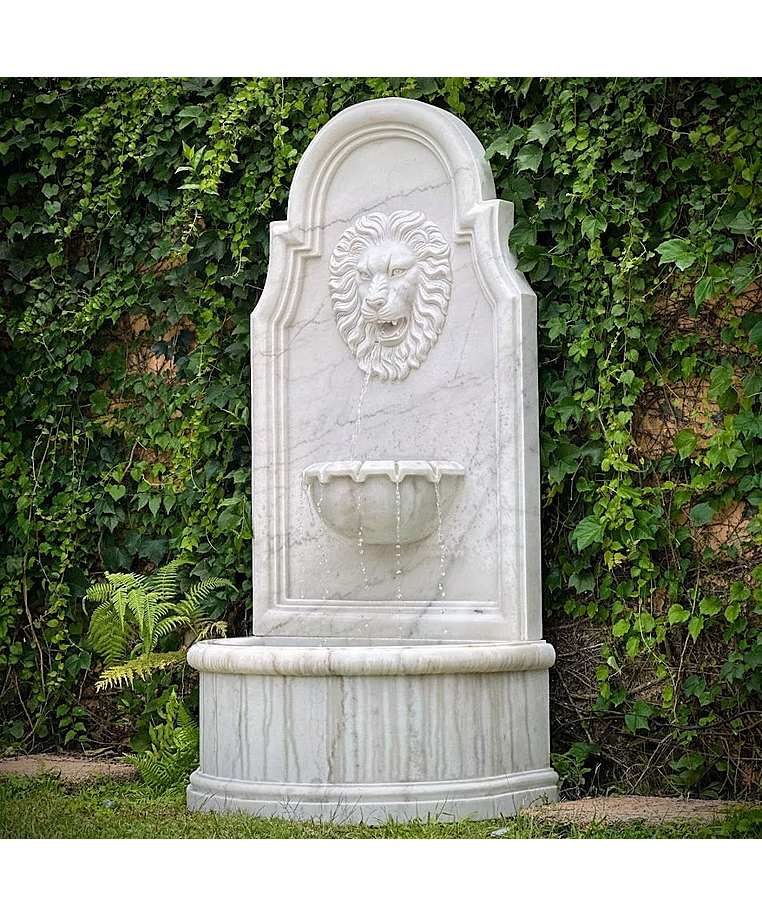 imagem do produto Fonte Lyon Mármore Branco 180cm - FMP371 Elegância e Sofisticação