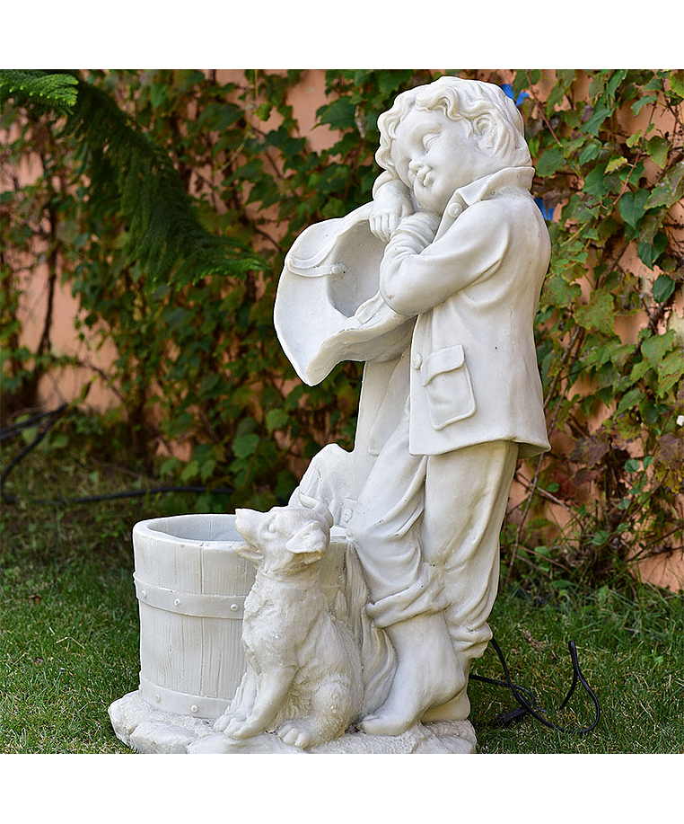 imagem do produto Fonte Menino e Cachorro 75cm - FML075