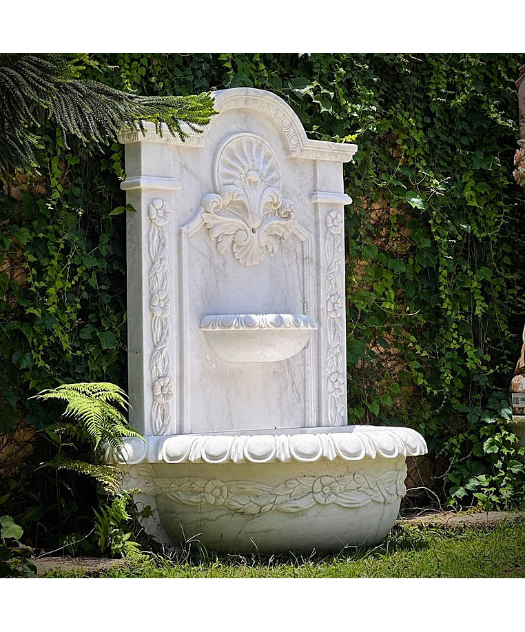 imagem do produto Fonte Milano Mármore Branco 160cm - FMP373 Elegância e Sofisticação