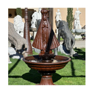 imagem do produto Fonte N.S Aparecida em Ferro Fundido 150cm - FF232 Arte Sacra para Jardins Sofisticados