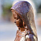 imagem do produto Fonte Nossa Senhora das Graças em Ferro Fundido 140cm - FF195 Elegância Clássica 