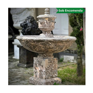 imagem do produto Fonte Parisienne Mármore Marrom 120cm - FMP367 Elegância e Sofisticação