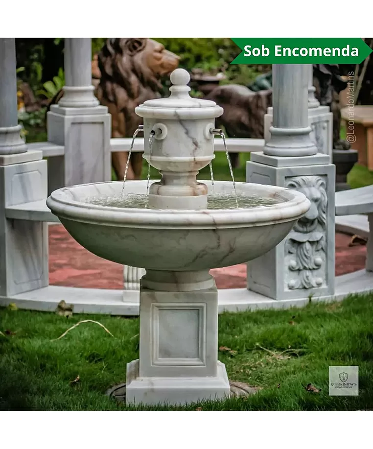 imagem de Fonte Parisienne M�rmore Branco 120cm - FMP360