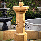 imagem do produto Fonte Provençal Mármore Amarelo 140cm - FMP386 Destaque no Paisagismo