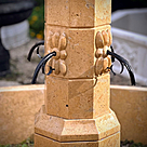 imagem do produto Fonte Provençal Mármore Amarelo 140cm - FMP386 Destaque no Paisagismo